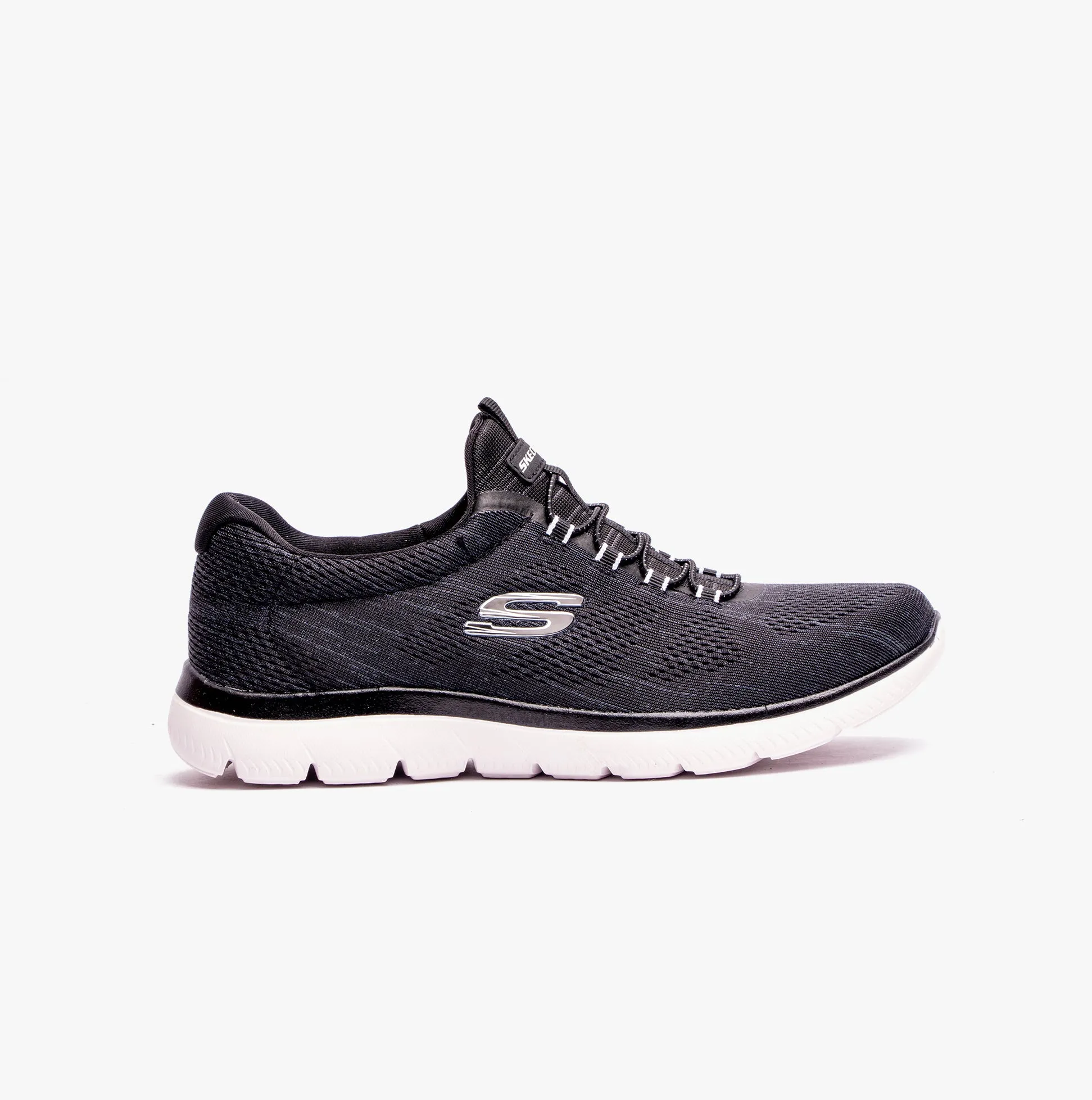 150113/BKW SUMMITS-FUN FLARE Womens Shoes Black/White