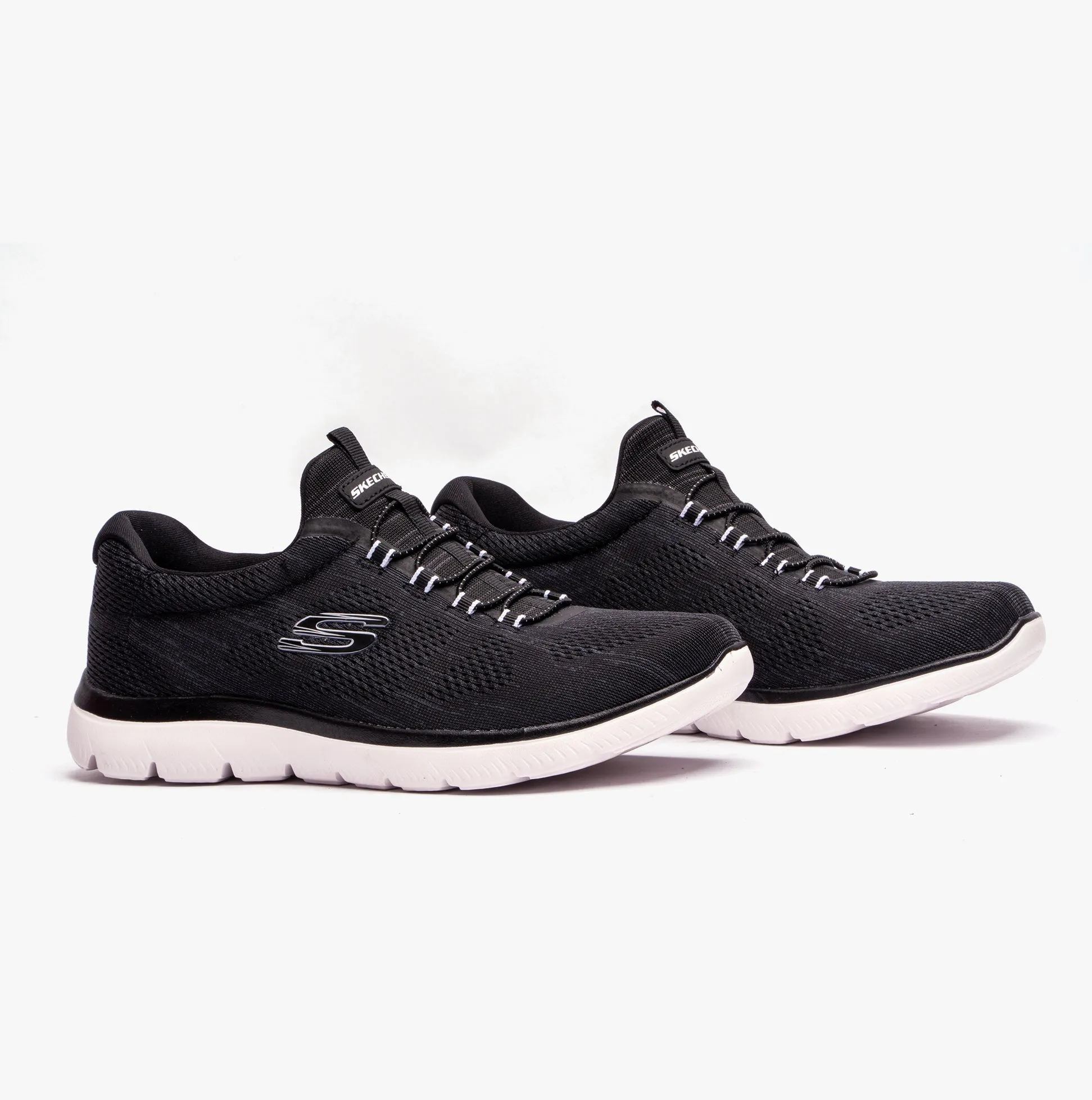 150113/BKW SUMMITS-FUN FLARE Womens Shoes Black/White