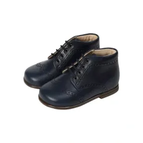 20473 - Navy Soft Leather Lace for Toddler by Beberlis
