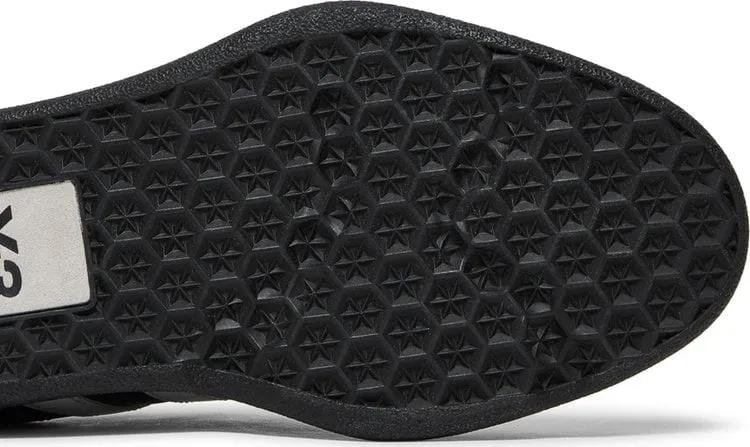 Adidas Y-3 Tangutsu Football 'Black White' Sneakers, black