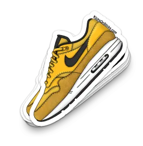 Air Max 1 "University Gold" Sneaker Sticker