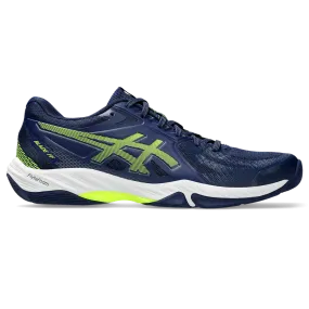 Asics Men's Blade FF Indoor Court Shoes Blue Expanse Safety Yellow