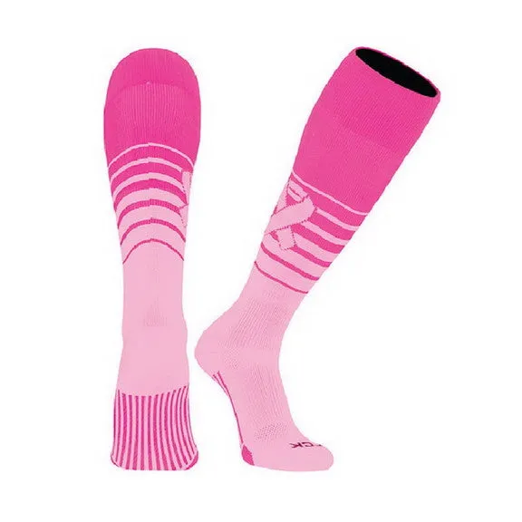 Breaker Aware Over-the-Calf Sock - Pink Ribbon (BKRAWR) IN-STOCK