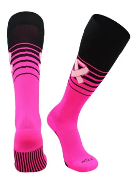 Breaker Aware Over-the-Calf Sock - Pink Ribbon (BKRAWR) IN-STOCK