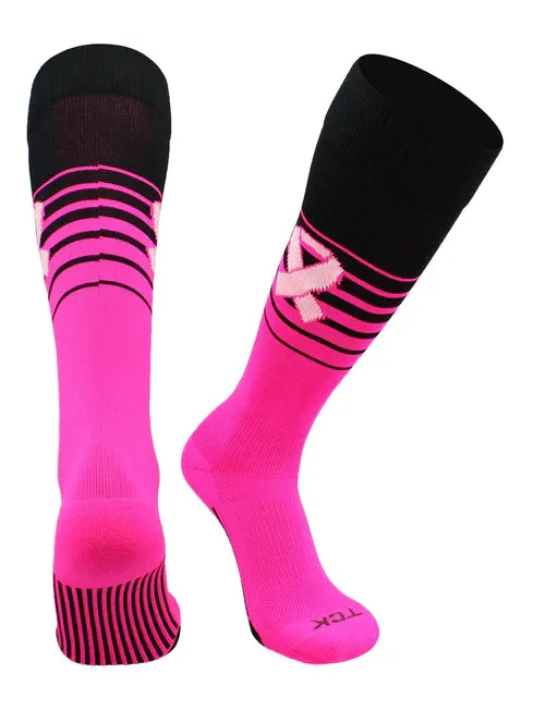 Breaker Aware Over-the-Calf Sock - Pink Ribbon (BKRAWR) IN-STOCK