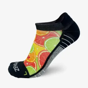 Citrus Running Socks (No Show)