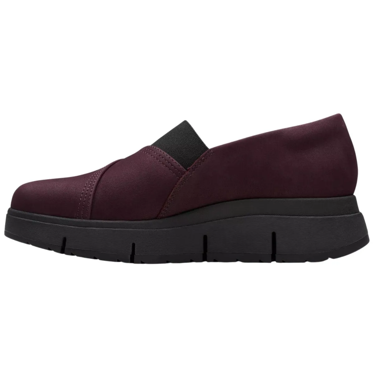 Clarks Women's Loriini West Plum Nubuck