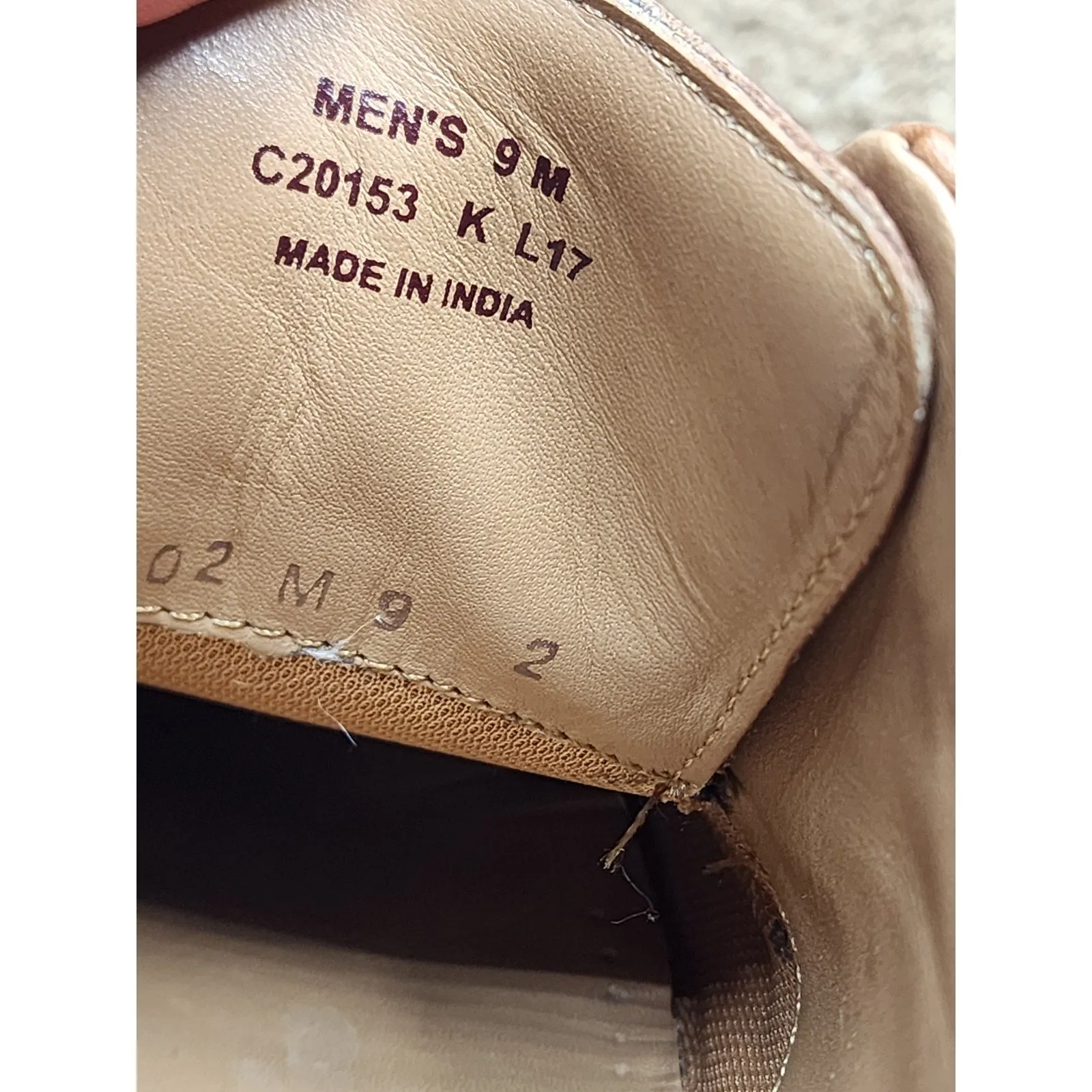 Cole Haan Oxford Shoes Mens 9M Leather Grand.OS Business Casual Classic C20153