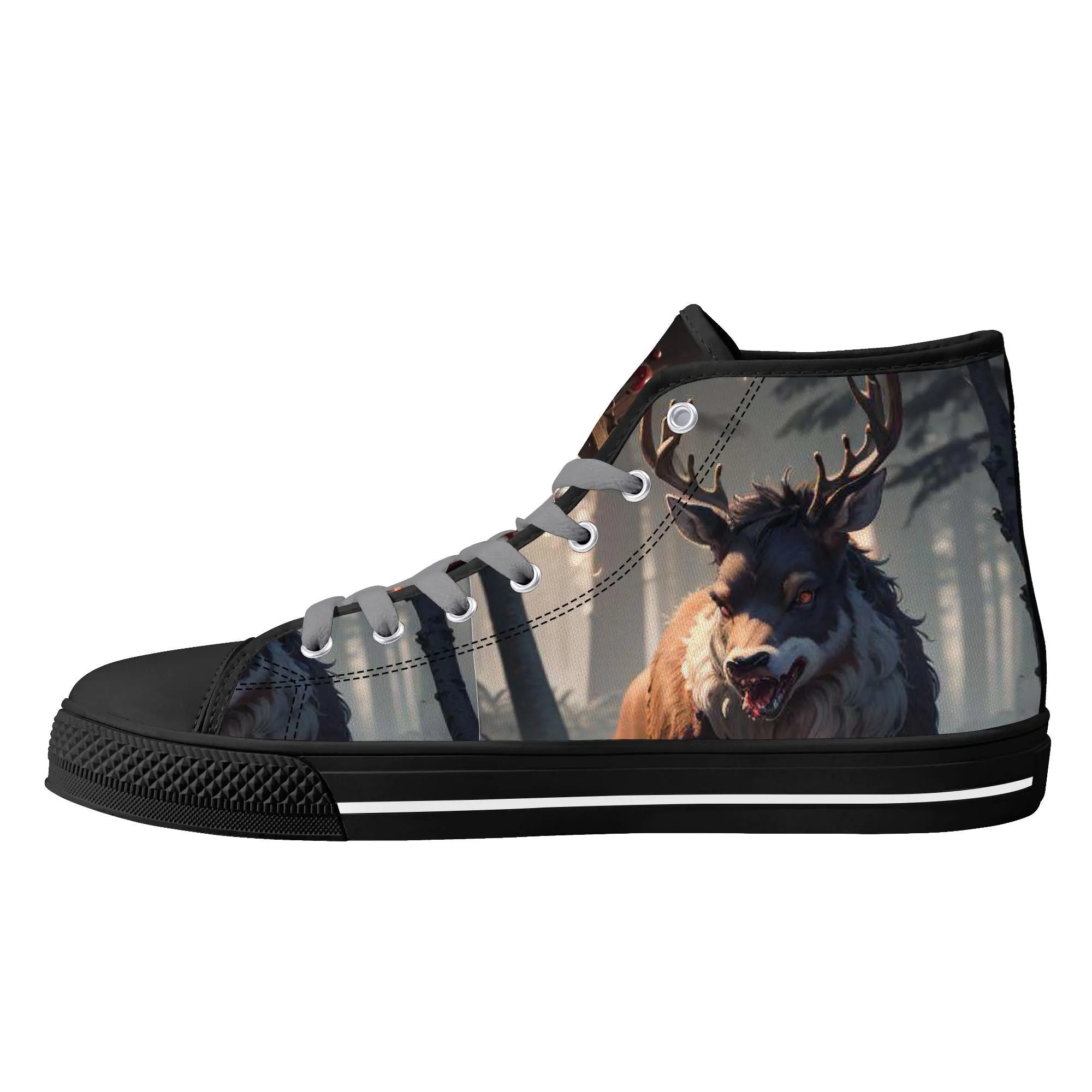 Frostys Revenge Mens High Top Canvas Shoes