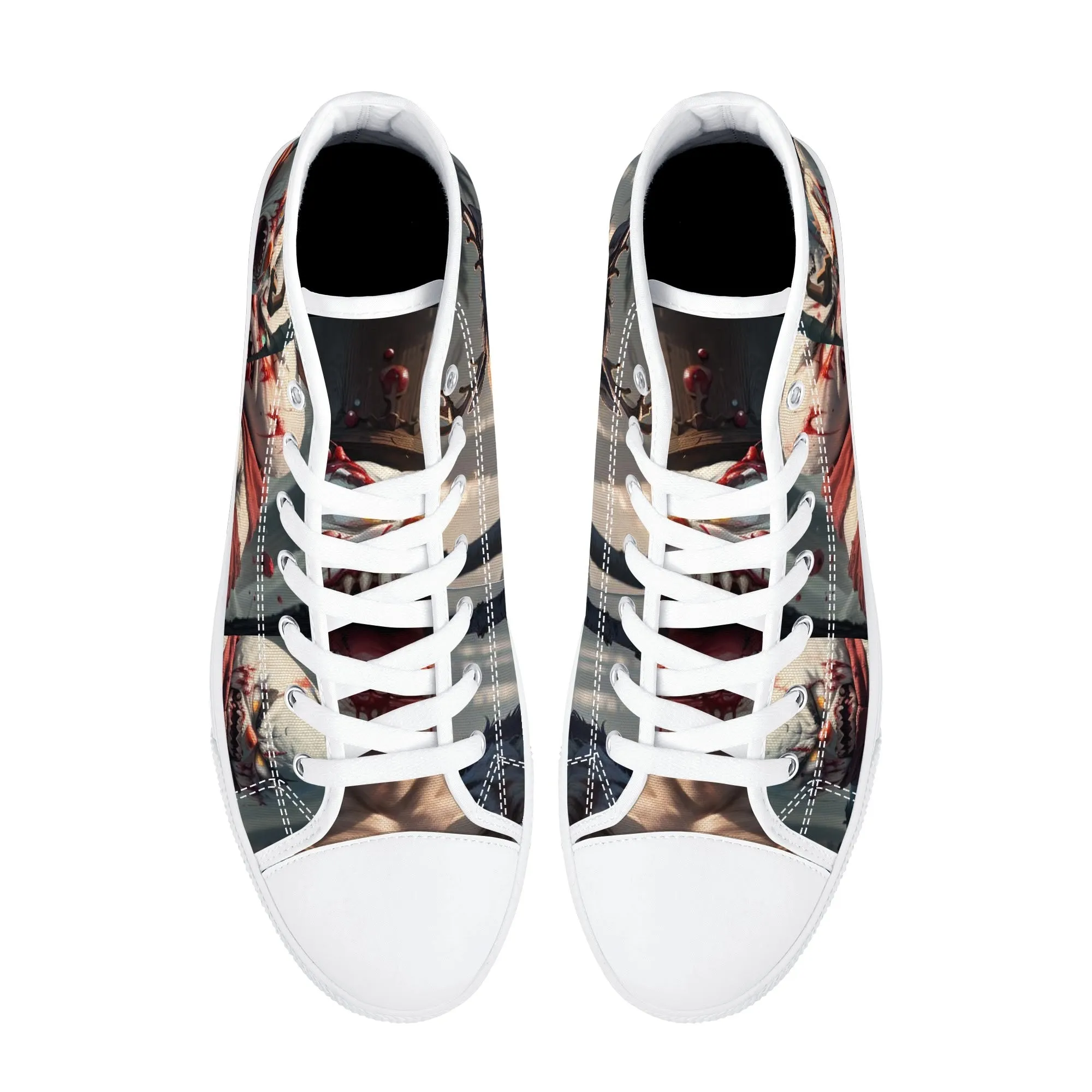 Frostys Revenge Mens High Top Canvas Shoes