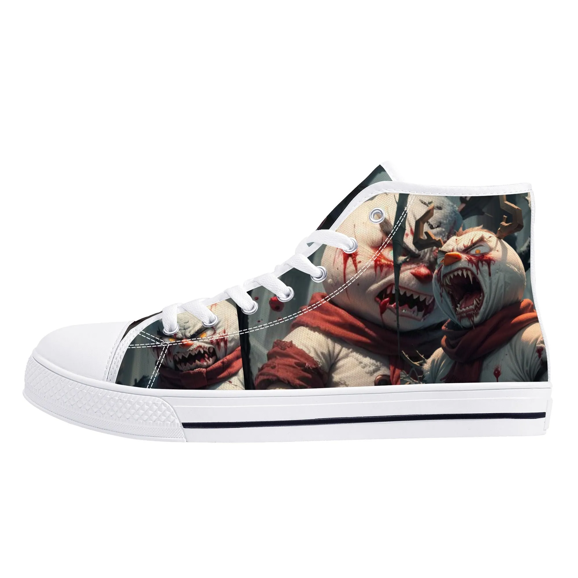 Frostys Revenge Mens High Top Canvas Shoes