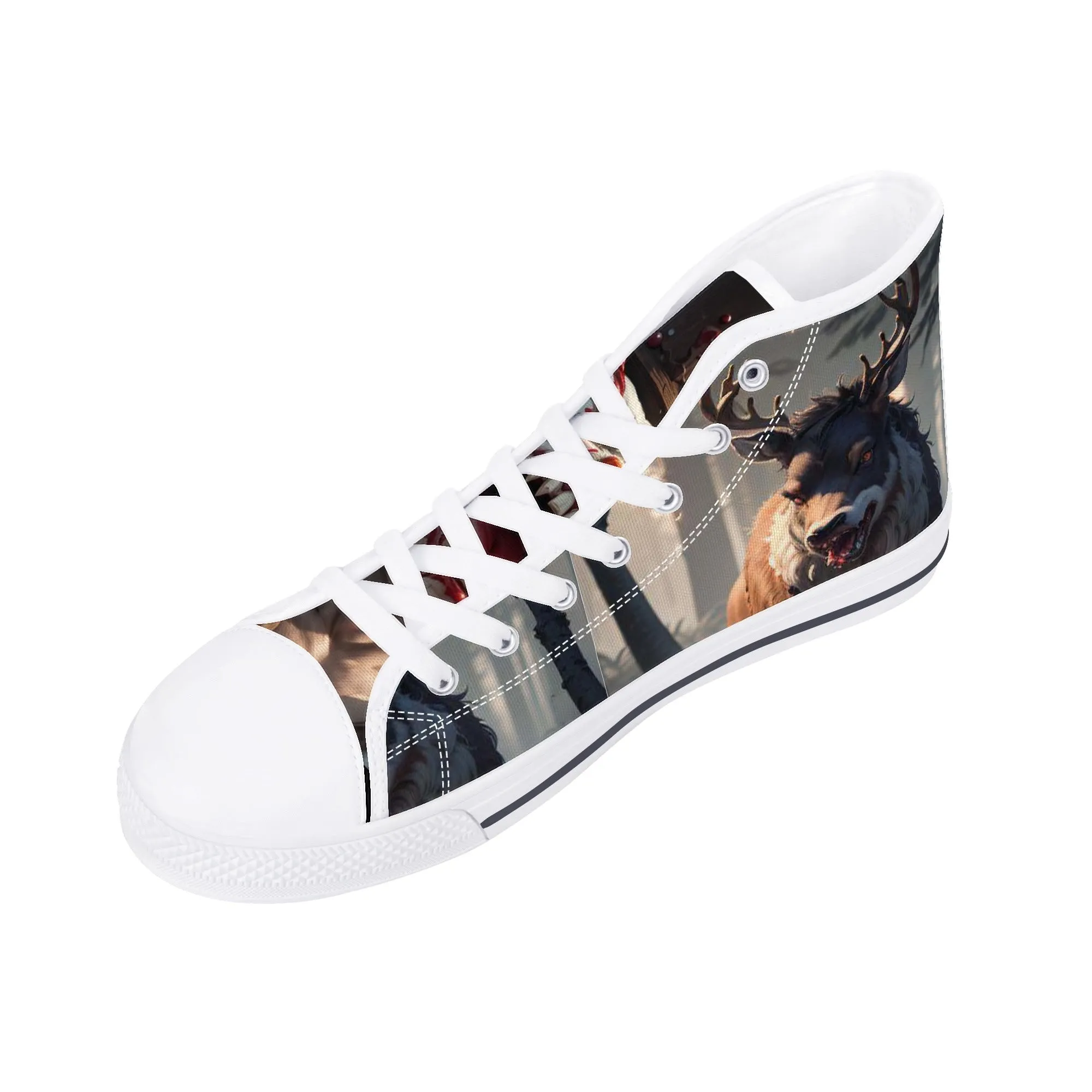Frostys Revenge Mens High Top Canvas Shoes