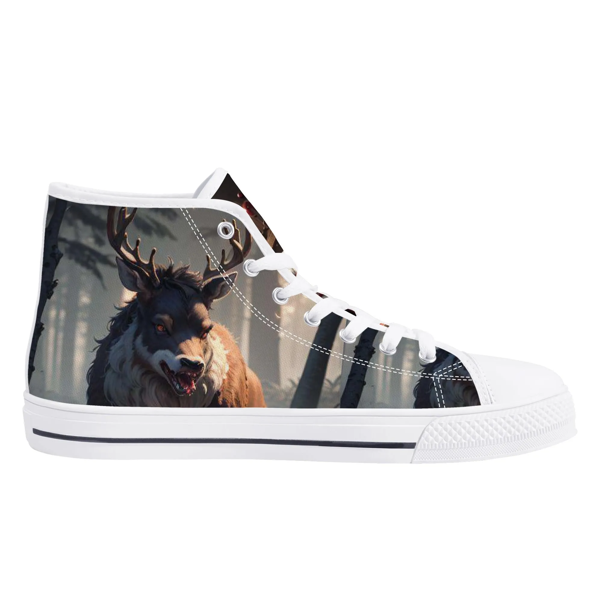 Frostys Revenge Mens High Top Canvas Shoes