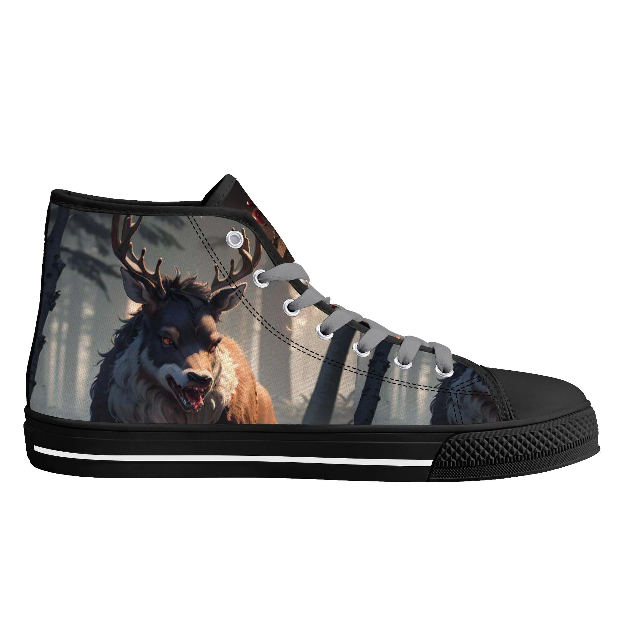 Frostys Revenge Mens High Top Canvas Shoes