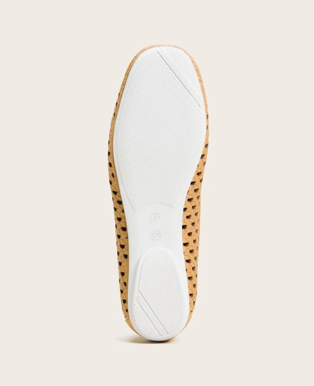 GENTLE SOULS - Eugene Travel Packable Woven Ballet Flat