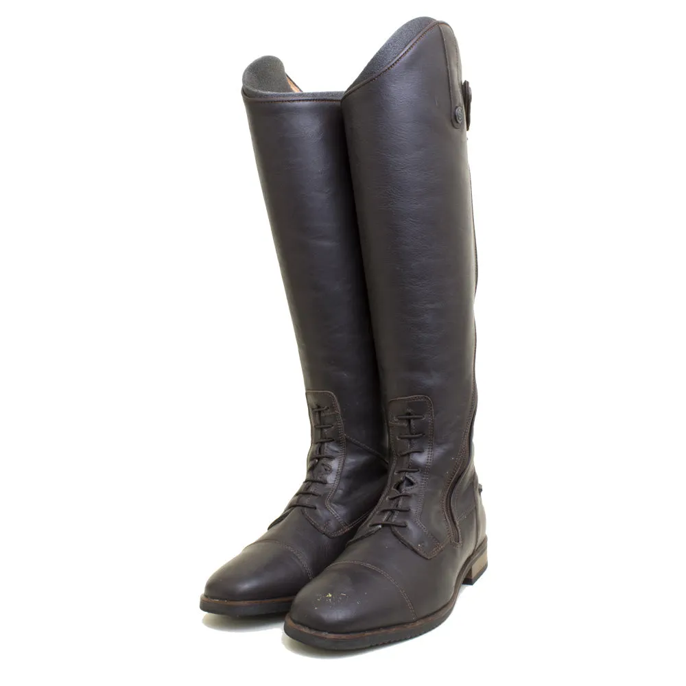 Graceland Long Riding Boot- Brown - Size 38  - Factory Second - 683a