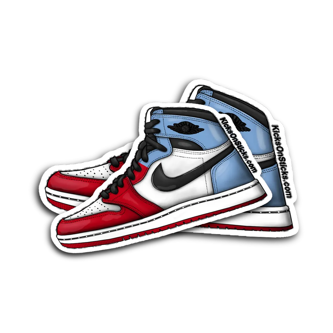 Jordan 1 "UNC to CHI" Sneaker Sticker