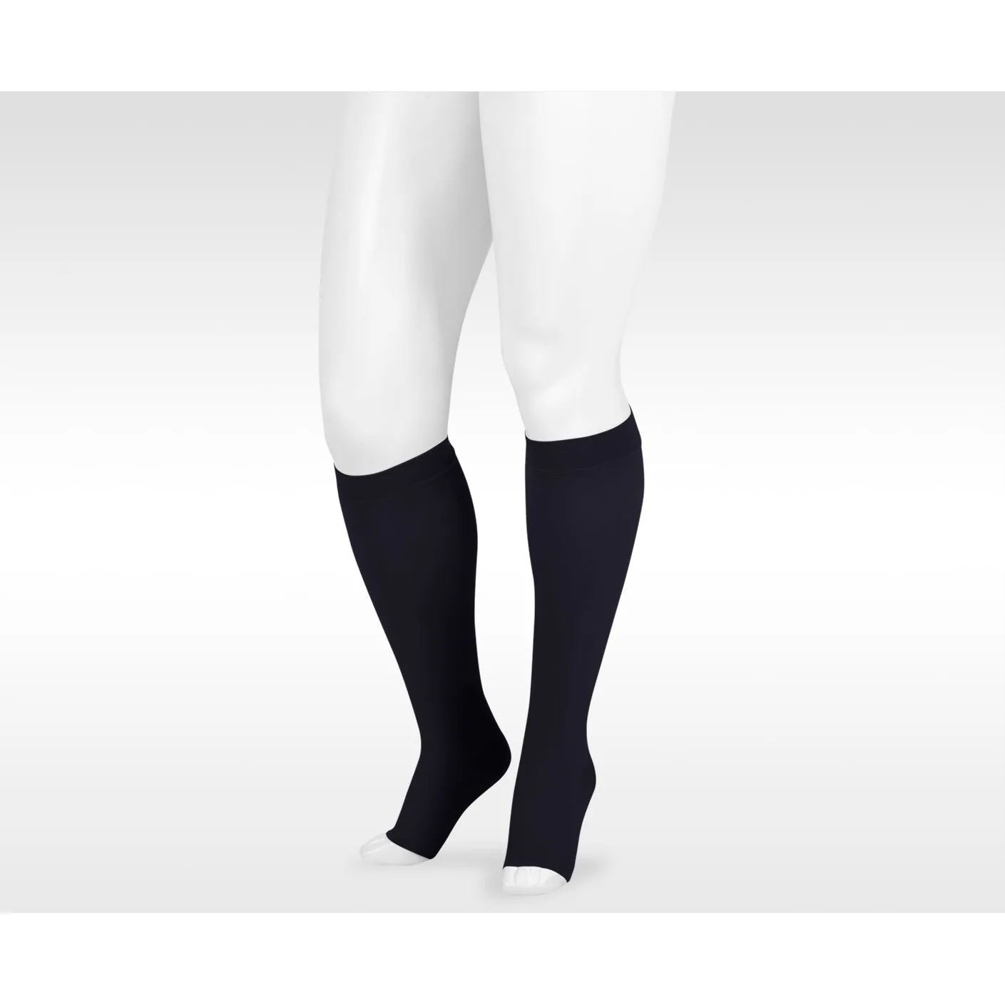 Juzo Dynamic Knee High 20-30 mmHg w/ 3.5 cm Silicone Band, Open Toe