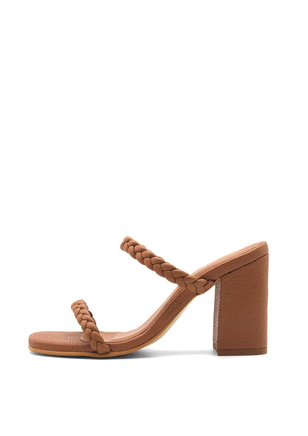 KAANAS Binjai Double Braid Leather Heel