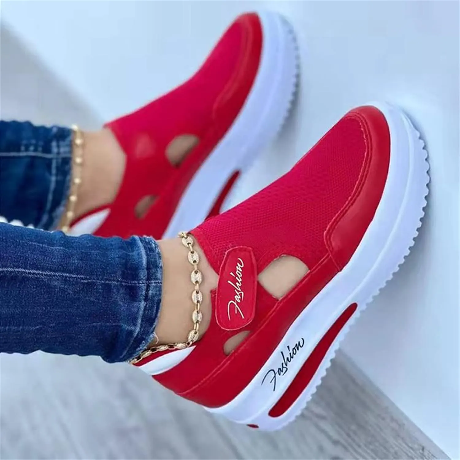Ladmiple Sneakers For Women Walking Shoes Comfortable Canvas Shoes Casual Slip On Fashion Dressy Summer Flats Loafers
