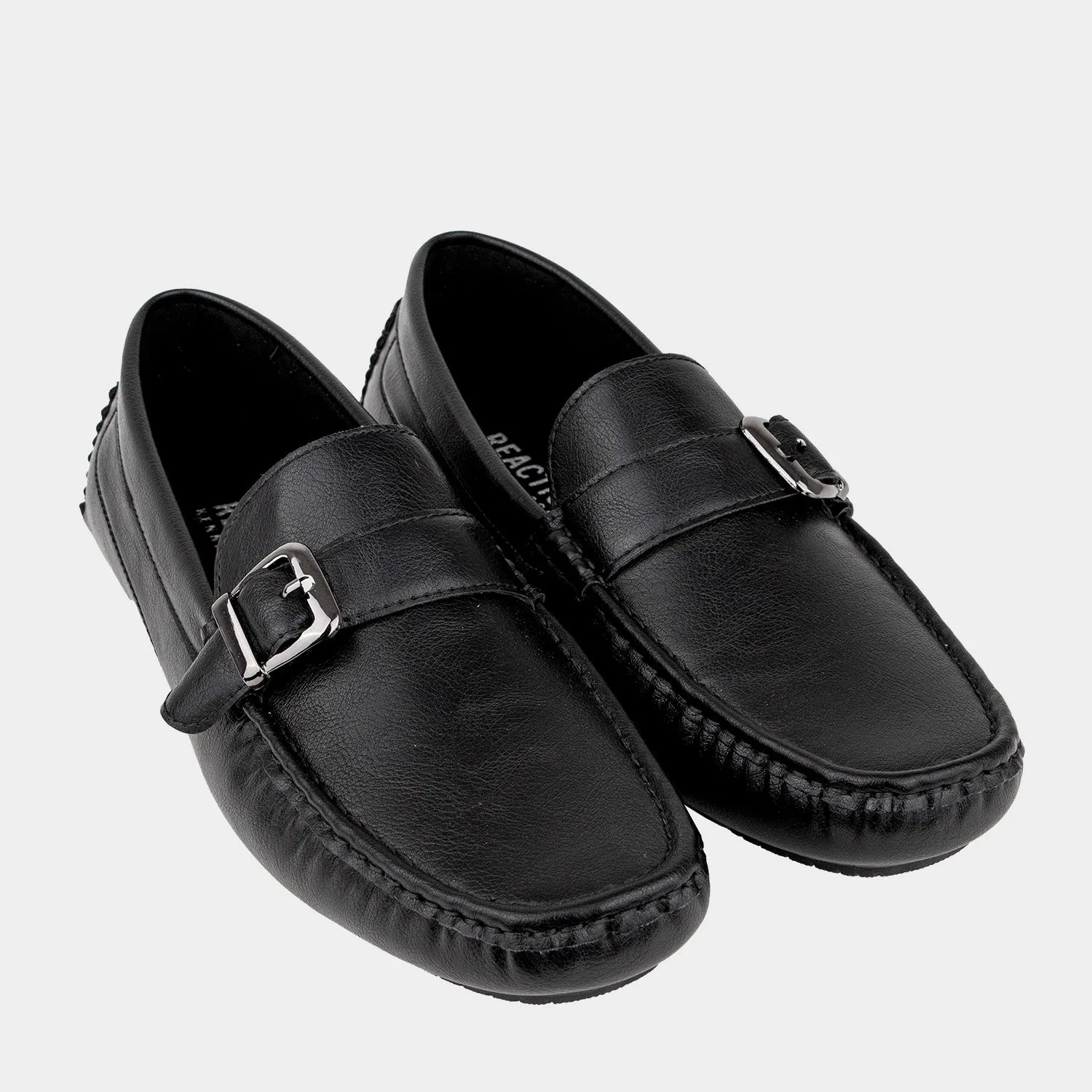 Sure! The optimized title for this product would be: Mens Marty Buckle Driver Moccasin.