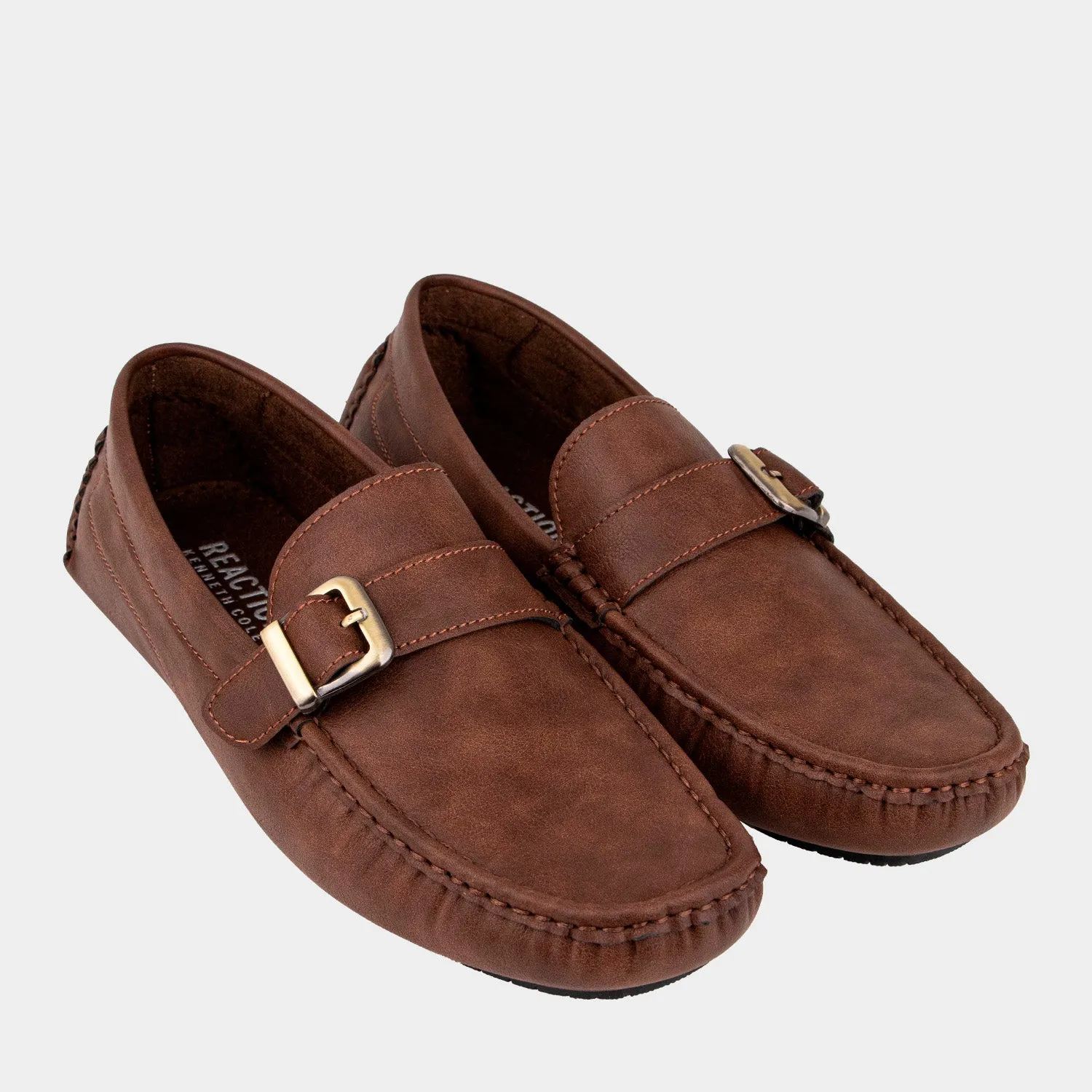 Sure! The optimized title for this product would be: Mens Marty Buckle Driver Moccasin.
