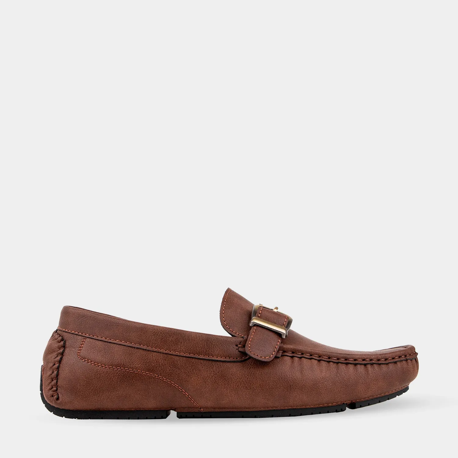Sure! The optimized title for this product would be: Mens Marty Buckle Driver Moccasin.