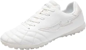 Mens Football Boots Astro Turf, Teenager Football Shoes, Low Top Professional Athletic Kids Football Trainers, Light Up Trainers, TF Anti-Slip Comfort Soccer Shoes for Indoor Outdoor