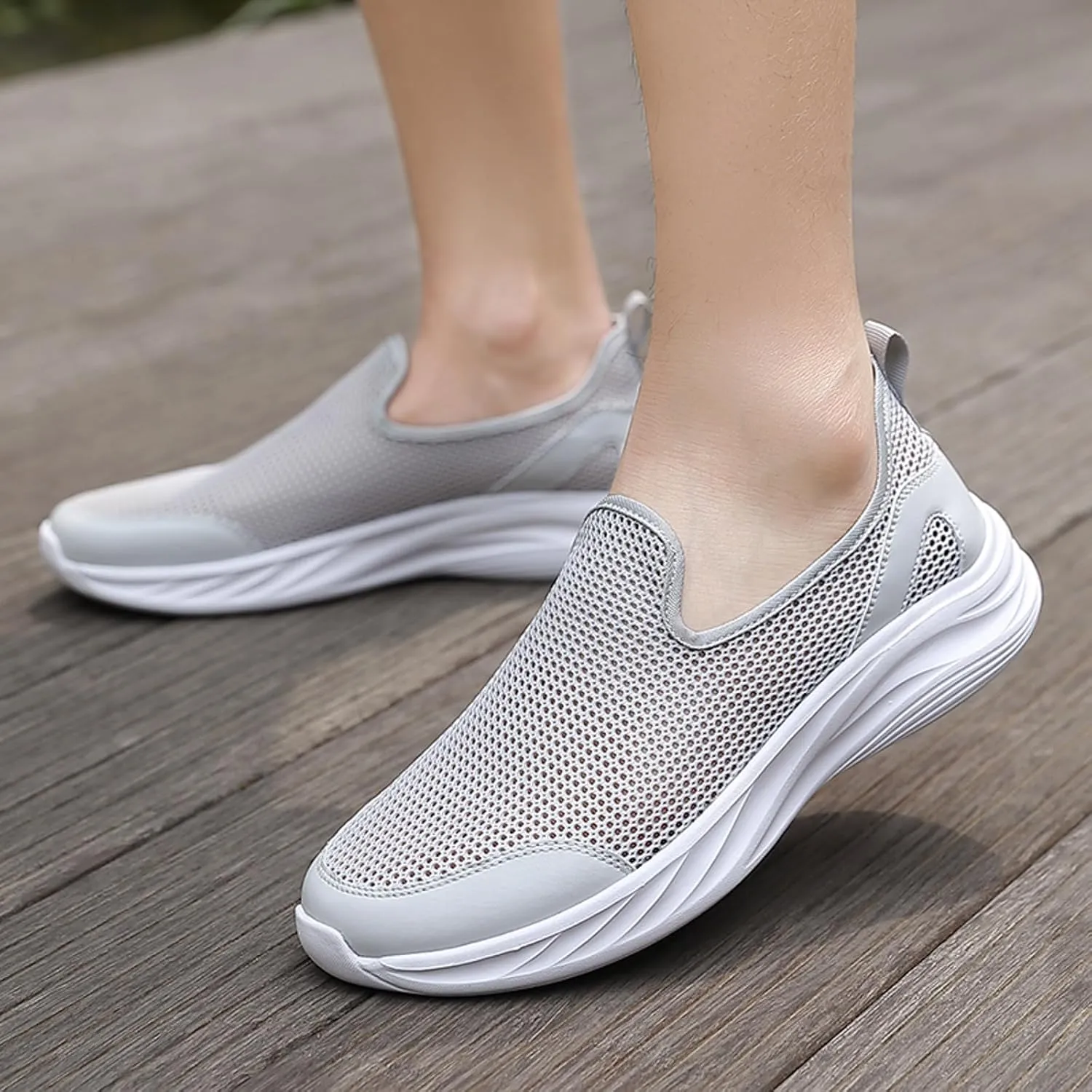 Mens Slip on Shoes Men's Sneakers Shoe for Men Tennis Shoe for Men Running Trail Comfortable Sneaker