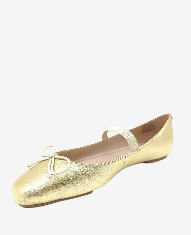 Myra Metallic Leather Ballet Flat