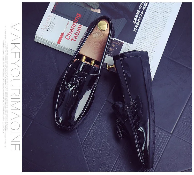 new men's driving peas shoes white lazy casual shoes breathable men's shoes single shoes generation