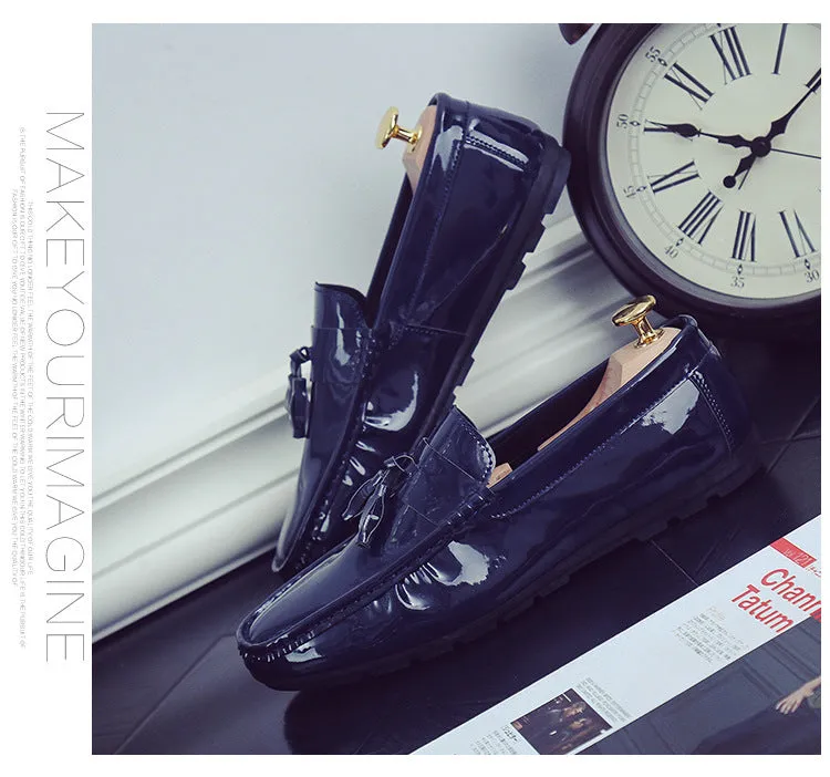 new men's driving peas shoes white lazy casual shoes breathable men's shoes single shoes generation