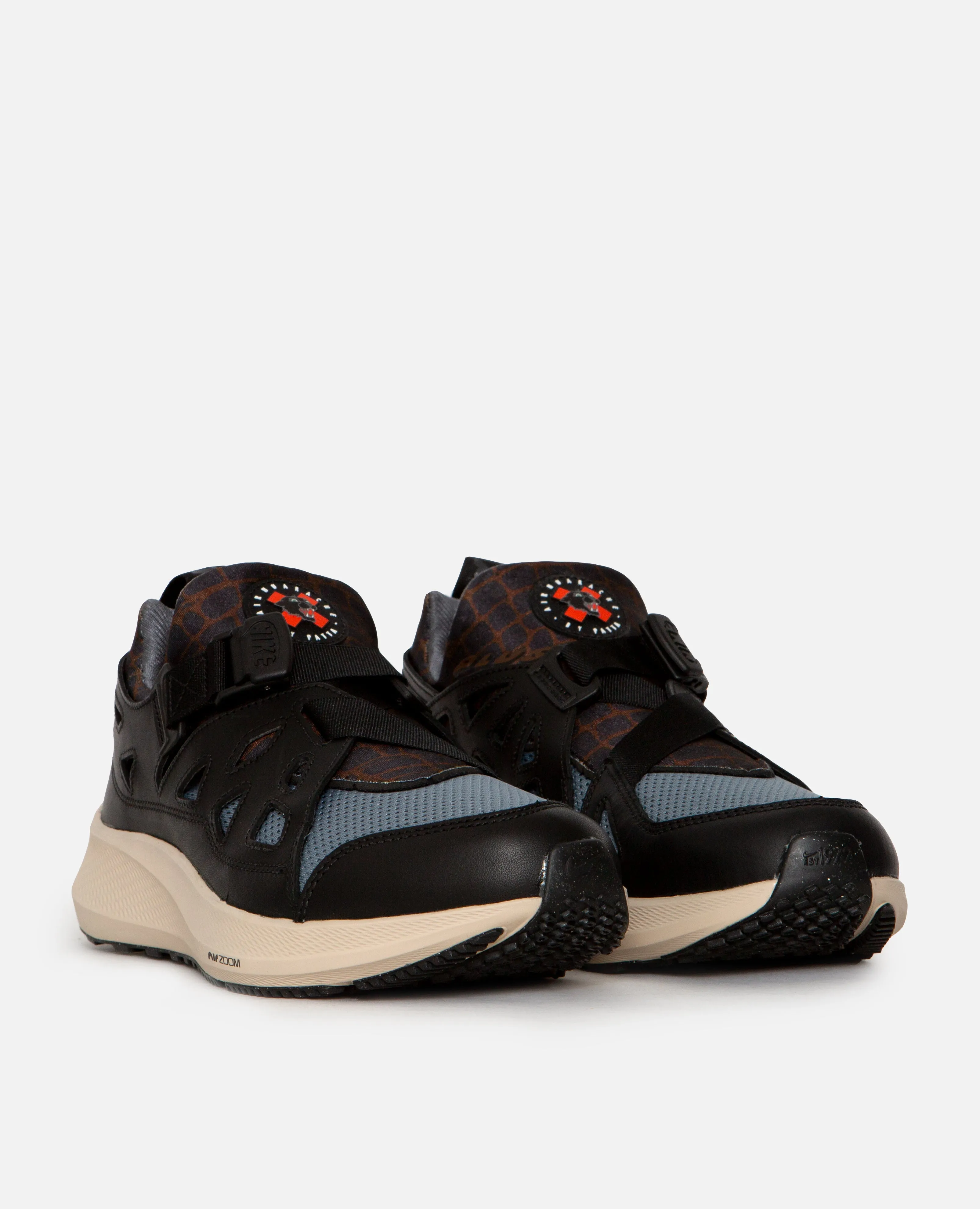Nike x Patta Running Team Air Huarache (Black/Cool Grey-Sanddrift)