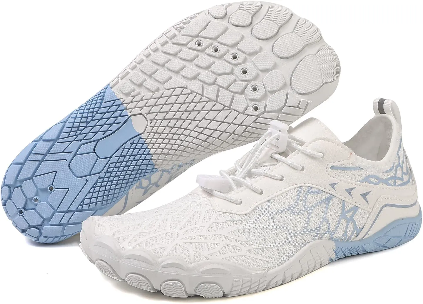 Non-Slip Barefoot Shoes Unisex, Quick Dry Waterproof Trail Running Footwear, Minimalist Zero Drop Beach Water Shoes, Outdoor Athletic Hiking Footwear with Wide Toe Box