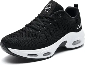 PERSOUL Women Running Shoes Tennis Air Sneakers Lightweight Breathable Fitness Athletic Gym Fashion Walking Shoes
