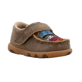 Twisted X Infant Bomber & Multi Serape Driving Moc Shoes ICA0004