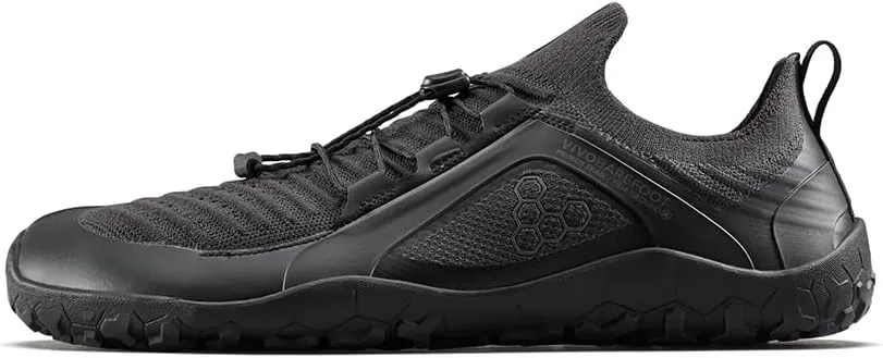 Vivobarefoot Primus Trail Knit FG, Womens Breathable Off-Road Shoe with Barefoot Firm Ground Sole