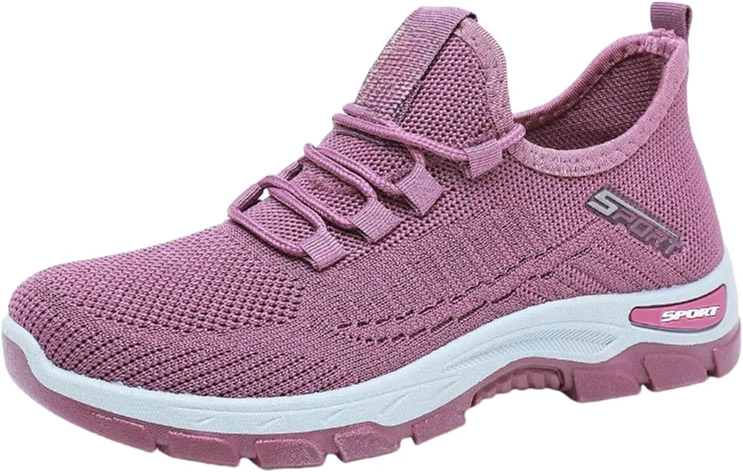 Womens Slip On Sneakers Wide Toe Box Shoes Extra Wide Width Sneakers Air Cushion Road Running Shoes Ultra Light Tennis Gym Workout Training Shoe Breathable Walking Shoe with Arch Support